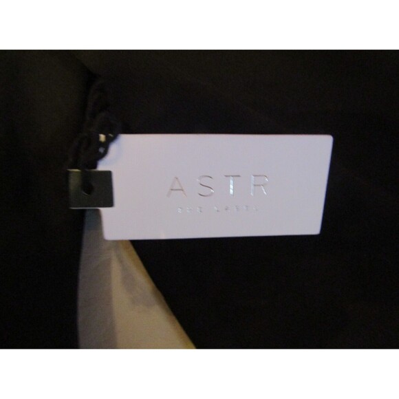 ASTR The Label Bodysuit NWT Black Isolde One Shoulder Womens Size L - Picture 8 of 9